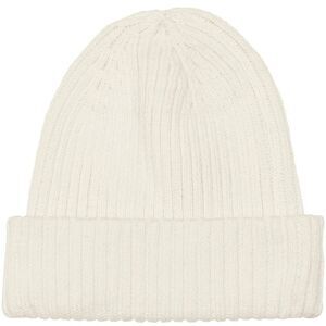 Native Spirit Unisex Adult Wide Cuff Beanie / Ivory